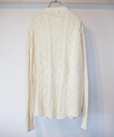"驚いている鳩" patchwork pigeon(surprised) knit, Rebuild by vintages
