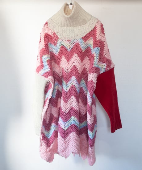 "ときめきの導火線" The fuse of a crush long-knit, Rebuild by vintages
