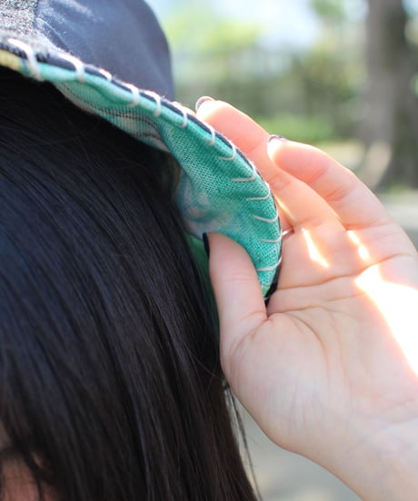 【nisai × daisuke kondo】”遊びと色の果て” After Painting Play Hat / 004