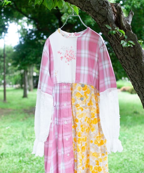 "咲きはじめ" beginning to bloom dress, Rebuild by vintages