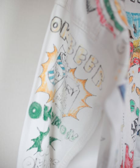 "あそびを抱きしめるためのデニムジャケット" Denim jacket for hugging "play", Based on vintage