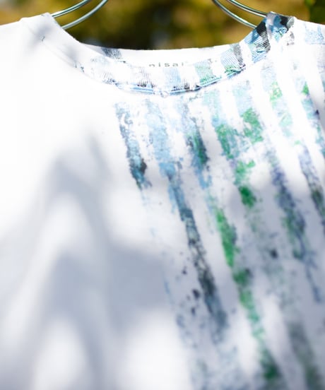 "青の色彩記録 第九色" Blue color record T-shirt