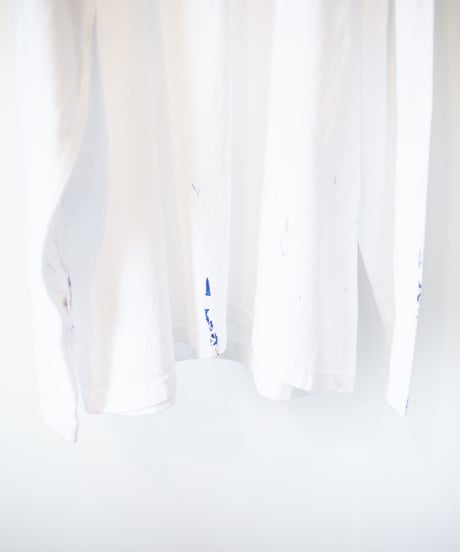 "色彩手刷り（あるいは翼）のロンT／第十八色" Multi color hand-printed (or winged) long-sleeved T-shirt
