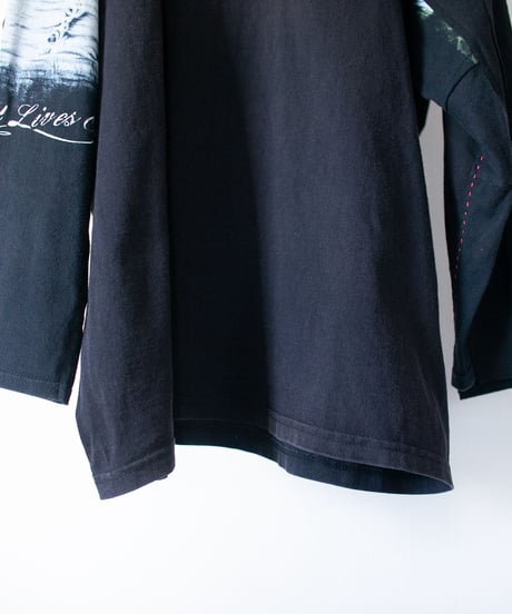 "私がそれを美しいと思う理由" why i think it's beautiful. long-sleeved T-shirt, Rebuild by vintages