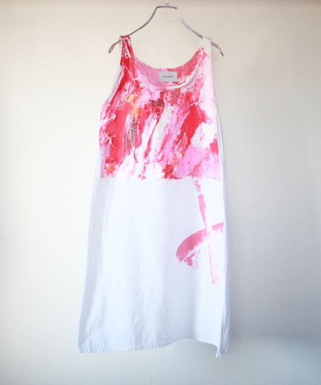 "決意" Determination, Hand-painted based on French One-piece