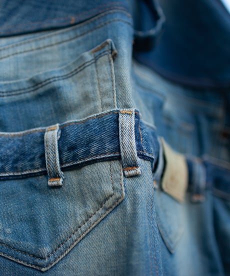 《nisai × soma komatsuno》"青のコート" Patchwork mods coat, Rebuild by vintage Levis