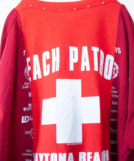 "ダニー・カリフォルニア" Dani California long-sleeved T-shirt, Rebuild by vintages