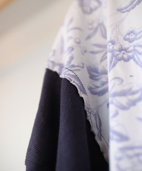 "限りなく色っぽい青" Infinitely sexy blue jacket, Rebuild by vintages