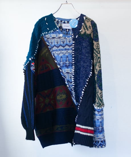 "惑星" planet knit, Rebuild by vintages