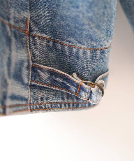 "あの日、青かっただけのデニムジャケット" Blue grunge jacket, Rebuild by vintages