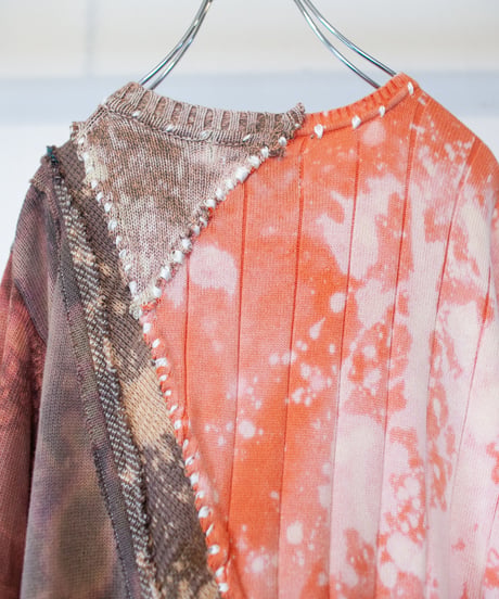 "夢の中の花" flowers in dreams knit, Rebuild by vintages