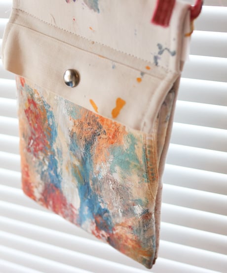 "70年代と2021年を接続するブックバッグ" 197X⇔2021 TINY-BAG, rebuild by vintages