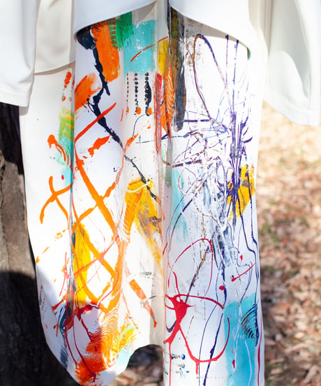 《0＜nisai+α≦Y》 metal hook paint coat / Dreamy white