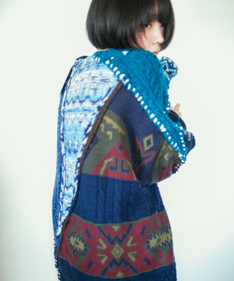"惑星" planet knit, Rebuild by vintages