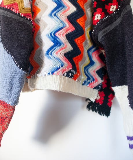 "愛おしい不自由" lovely inconvenience knit, Rebuild by vintages