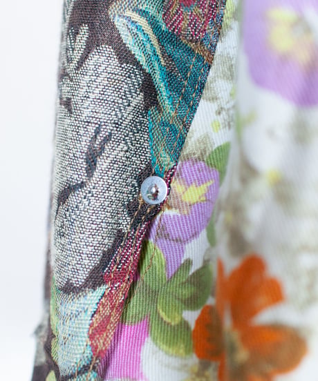 《nisai × soma komatsuno》"恋をしてる" Patchwork oversized jacket, Rebuild by vintage denims