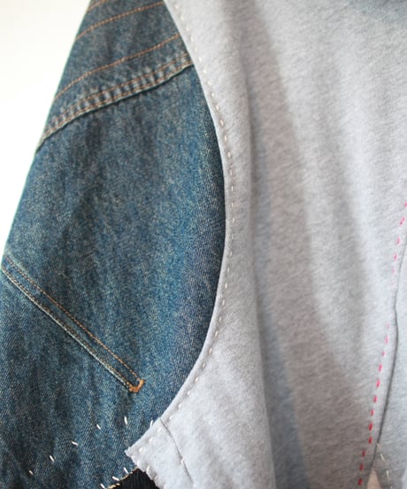 "日食" Solar eclipse pull-over, Rebuild by vintages