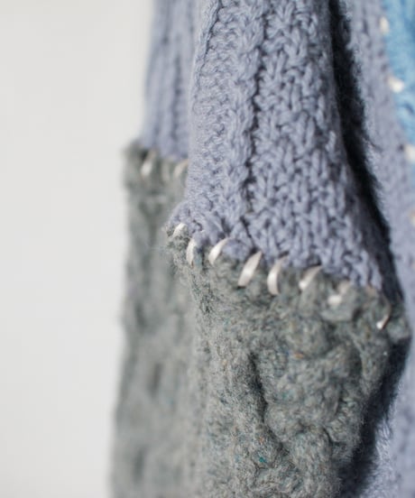 "冬の女神" goddess of winter knit, Rebuild by vintages