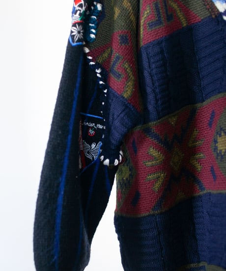 "惑星" planet knit, Rebuild by vintages