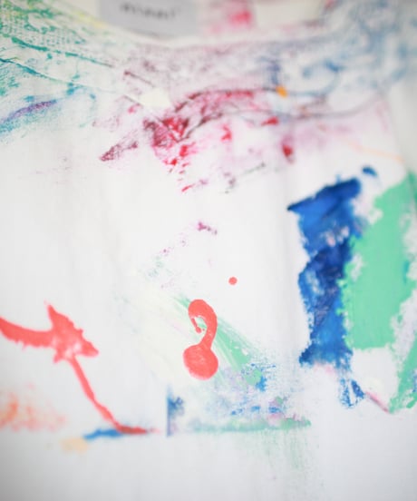 "強く儚い色たち" strong and fleeting colors, Hand-painted based on French One-piece