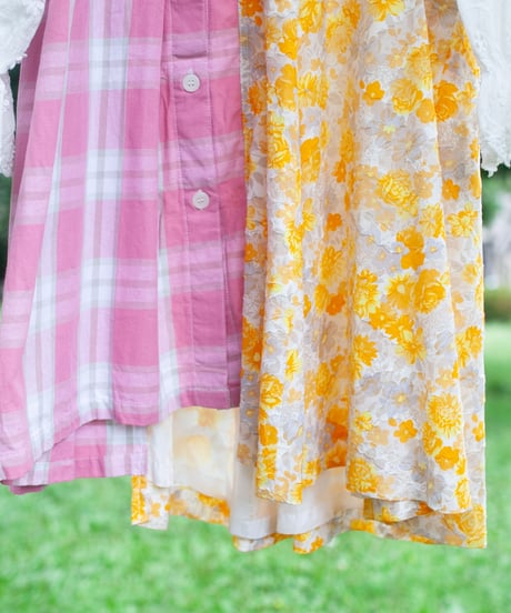 "咲きはじめ" beginning to bloom dress, Rebuild by vintages