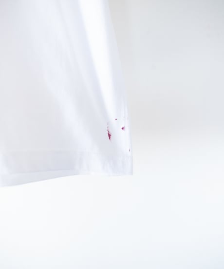 "色彩に救われた命" A life saved by color, Hand-printed silk-screen T-shirt