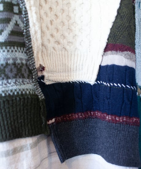 "言葉" Word knit one-piece,Rebuild by vintages