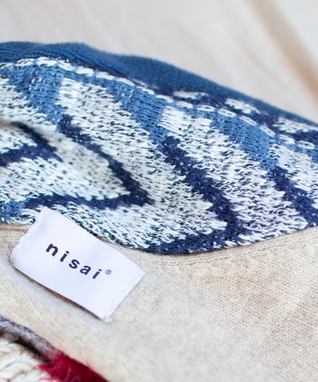 "つぎはぎのアームニット／レッグウォーマー 第四十六色" Arm Knit/Leg Warmers, Rebuild by vintages