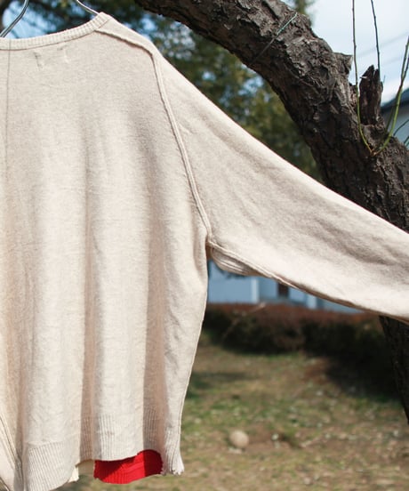 "捻くれすぎて素直だった"  It was too twisted and straightforward knit, Rebuild by vintages
