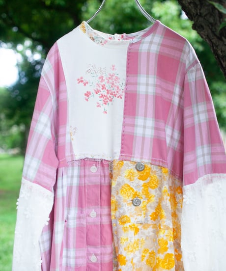 "咲きはじめ" beginning to bloom dress, Rebuild by vintages