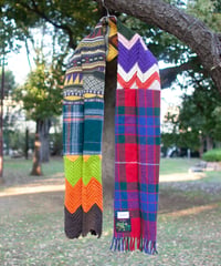 "パーク・グエルの装飾へ捧ぐ" Vintage knit Rebuild Muffler by Parc Güell