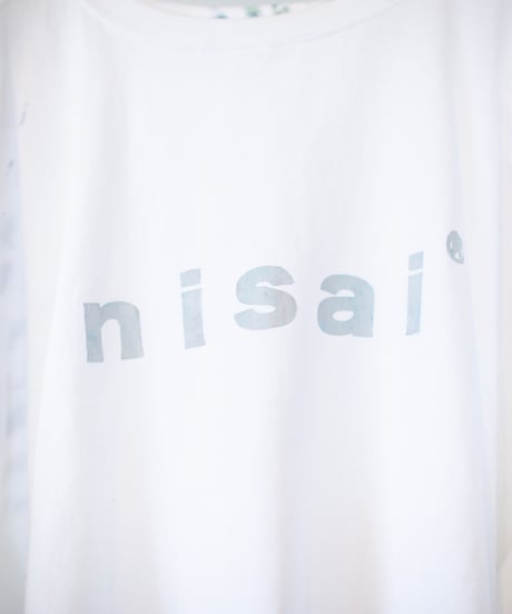 "色彩手刷り（あるいは翼）のロンT／第十八色" Multi color hand-printed (or winged) long-sleeved T-shirt