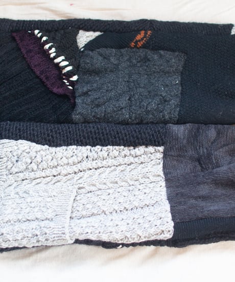 "つぎはぎのアームニット／レッグウォーマー 第五十三色" Arm Knit/Leg Warmers, Rebuild by vintages