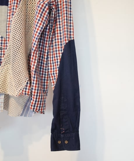 "自由" Be free shirts, Rebuild by vintages