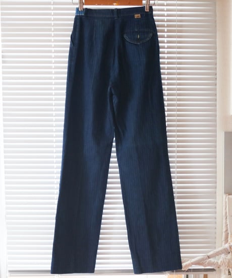 "青い少女とカンディンスキー" the blue girl and Kandinsky denim, based vintage LEE