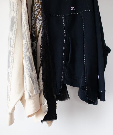 "半信半疑" skeptical pullover, Rebuild by vintages