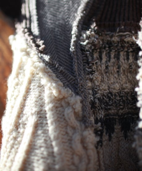 "道中を楽しめばいい" enjoy the road knit, Rebuild by vintages