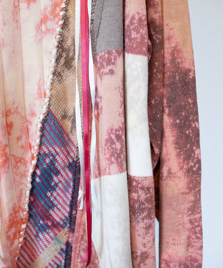 "夢の中の花" flowers in dreams knit, Rebuild by vintages