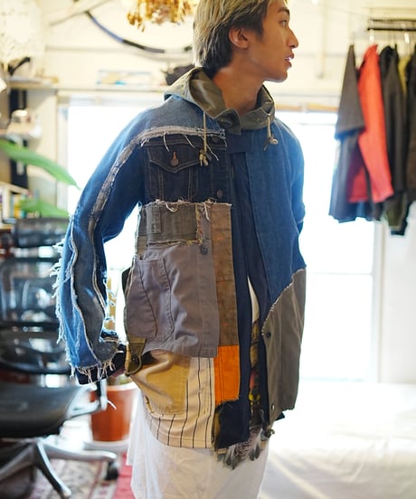 "春は背中から訪れる" Spring has come from back, Rebuld by vintages