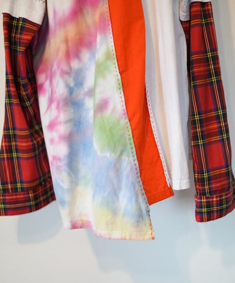 "私だけの色彩" My own colors long sleeve t-shirt, Rebuild by vintages