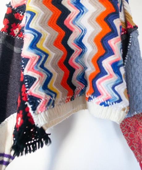 "愛おしい不自由" lovely inconvenience knit, Rebuild by vintages