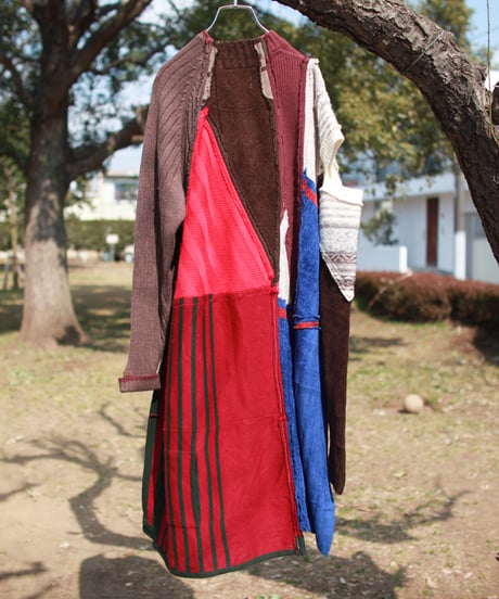 "かわいくておもしろくてしかもあざやか" A cute, interesting and bright dress, Rebuild by vintages