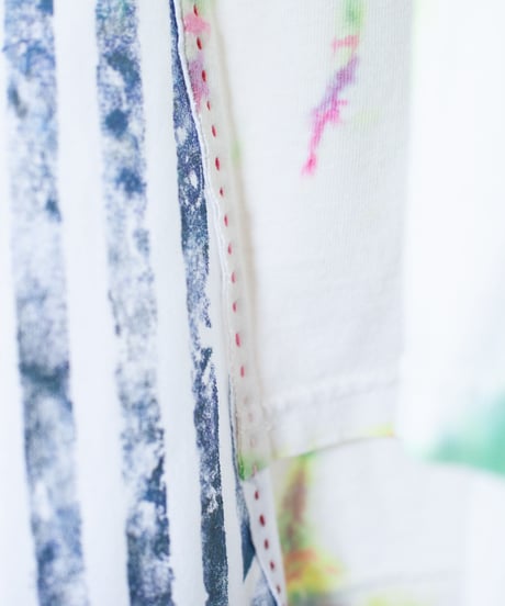 "水、光、花" water, light and flowers T-shirts, Rebuild by vintages