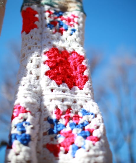 "夢に抱かれる彼女のマフラー" Her muffler embraced by color, Rebuild by vintages