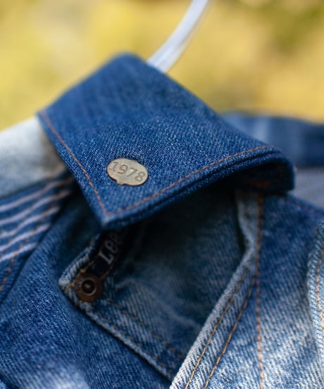 《nisai × soma komatsuno》"青のコート" Patchwork mods coat, Rebuild by vintage Levis