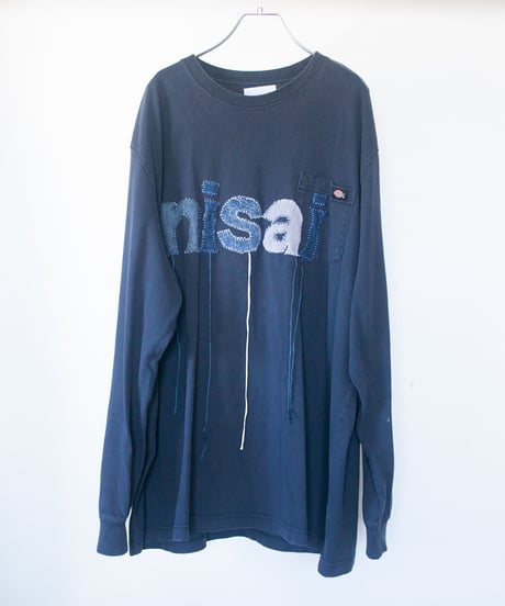 "私だけの花のロンT / 第十一色" my own flower longlong-sleeved T-shirt, Rebuild by vintages