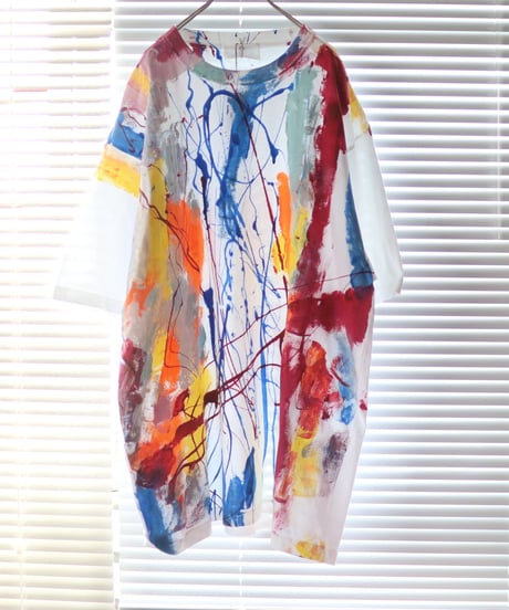 "六月の色彩交遊 第五色" Hand painted color T-shirts