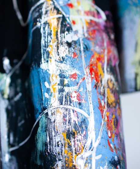 《0＜nisai+α≦Y》 riri zip painted coat / formed black