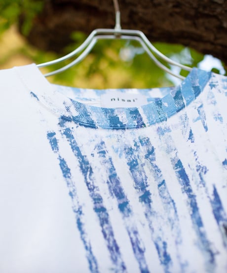 "青の色彩記録 第十三色" Blue color record T-shirt
