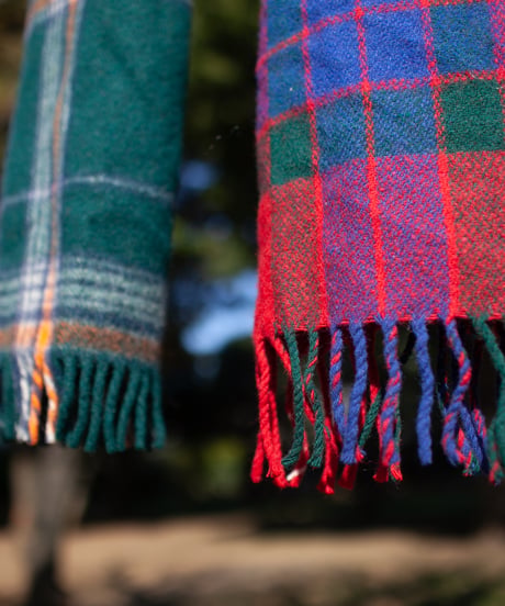 "パリで見た洋服" Vintage knit Rebuild Muffler by Le Marais